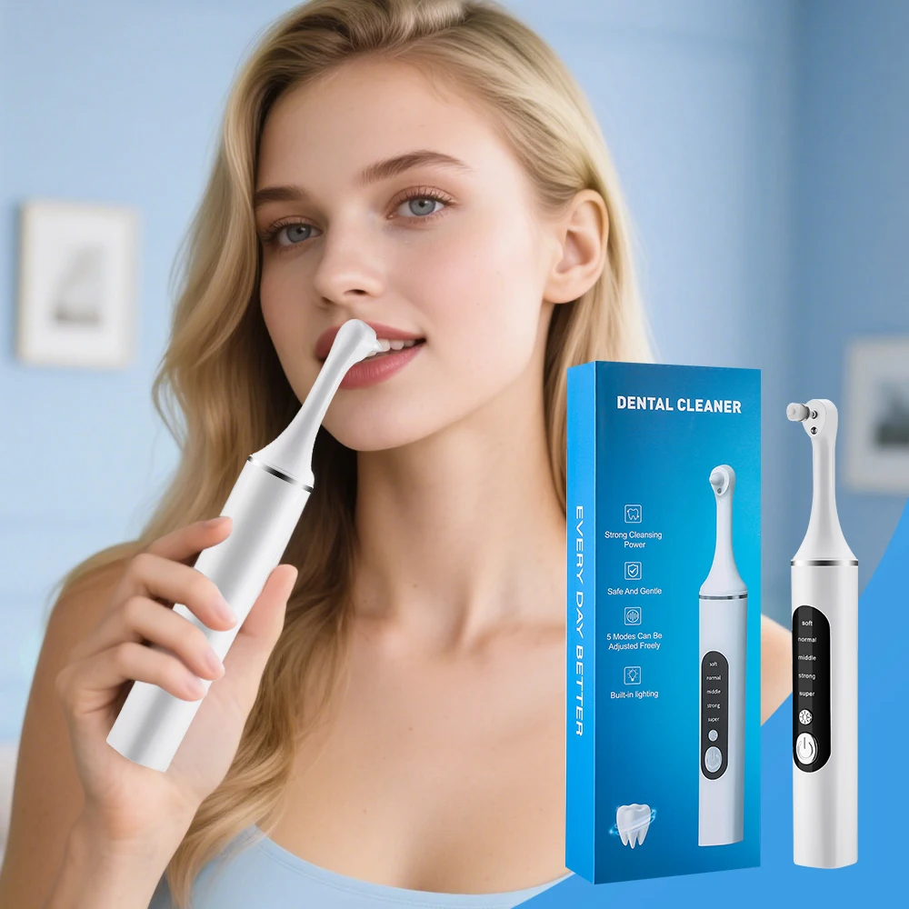 Teeth Whitening Brush - Elektrikli Diş Parlatıcı Diş Beyazlatma Temizleyici