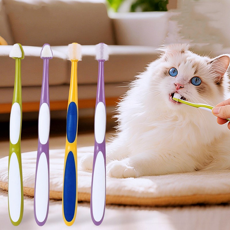 Teeth Whitening Brush - Köpek Diş Fırçası 360 Derece Evcil