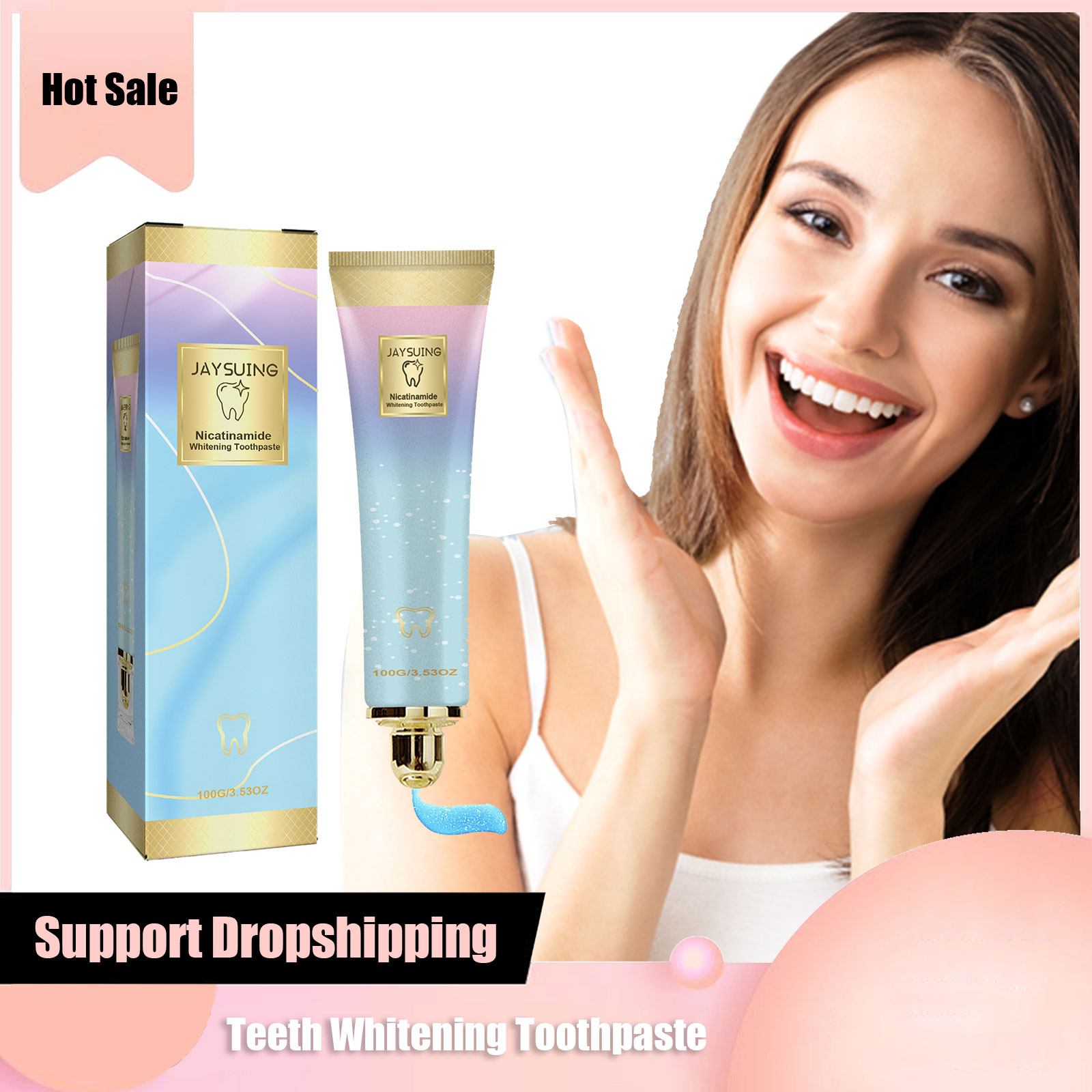 Teeth Whitening Paste - Diş beyazlatma diş macunu sararma yoğun