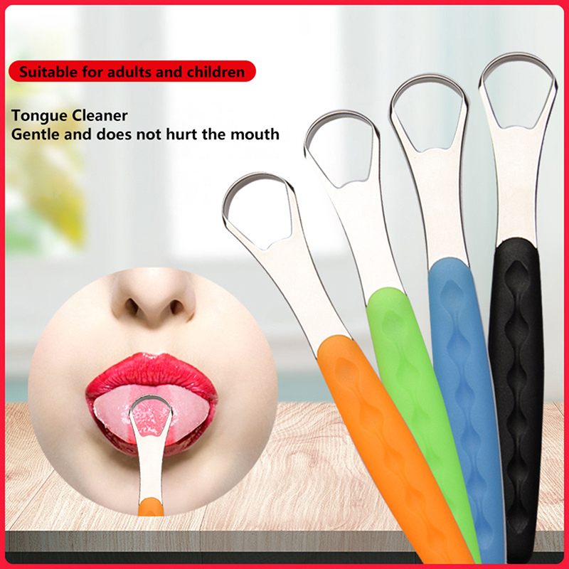 Tongue Scraper Metal - {QTG333} Taşınabilir Dil Temizleyici Dil Kazıyıcı