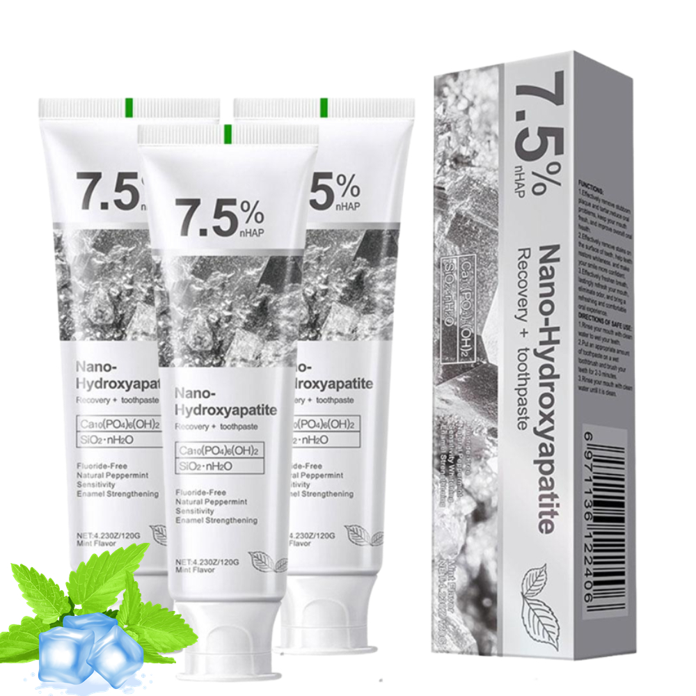 Teeth Whitening Toothpaste - %7,5 Nano Hidroksiapatit Diş Macunu Beyazlatıcı