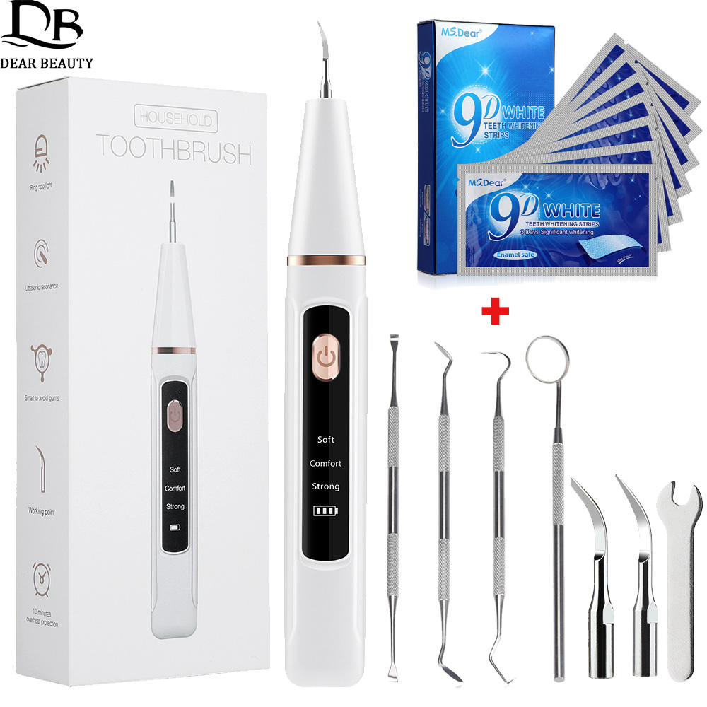 Teeth Whitening Strips - Ultrasonik Diş Taşı Sökücü Ve 9D