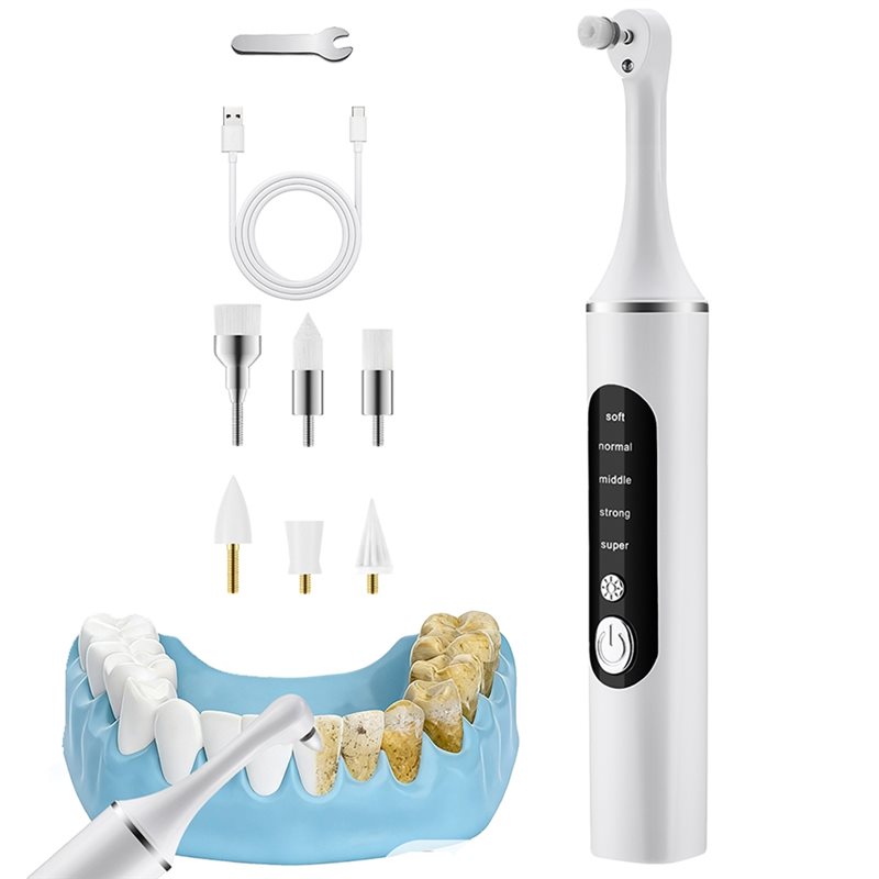 Teeth Whitening Brush - A83G-LED Işıklı Şarj Edilebilir Elektrikli Diş