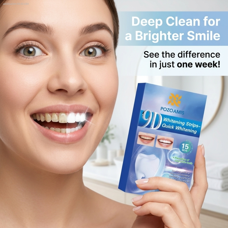 Teeth Whitening Strips - Diş Beyazlatma ve Parlatma Bantları