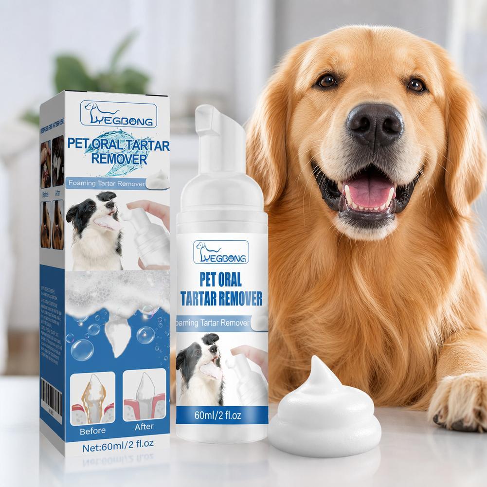 Teeth Whitening Brush - 60ml Pet Oral Care Köpekler ve