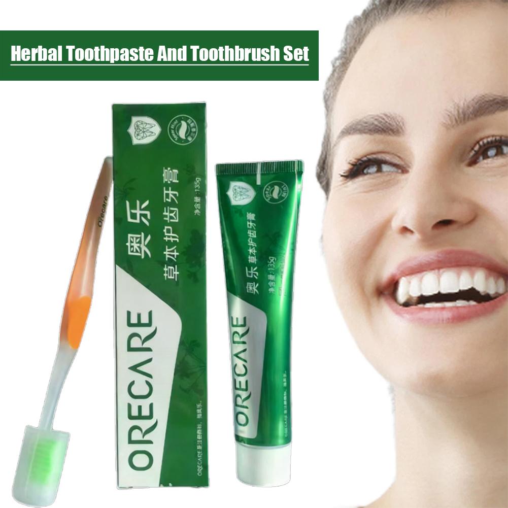 Teeth Whitening Toothpaste - Bitkisel Rooibos Nane Aromalı Diş Macunu,