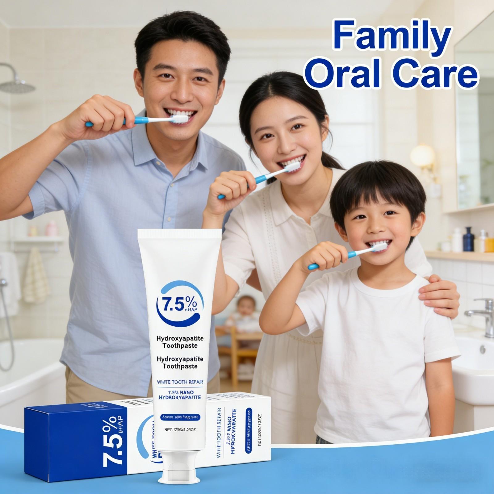 Teeth Whitening Foam Toothpaste - Nano Hidroksiapatit Diş Macunu - Nane