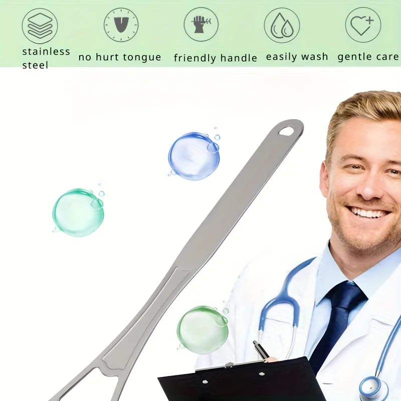 Çift Katmanlı Dil Temizleme Fı - Tongue Scraper Metal incelemesi ve fiyatı