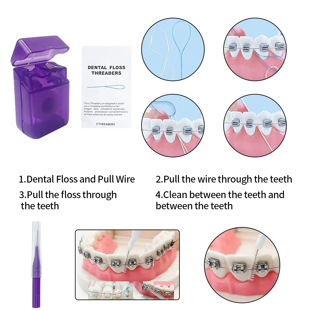8 adet/takım ortodonti diş bak - Teeth Whitening Brush incelemesi ve fiyatı