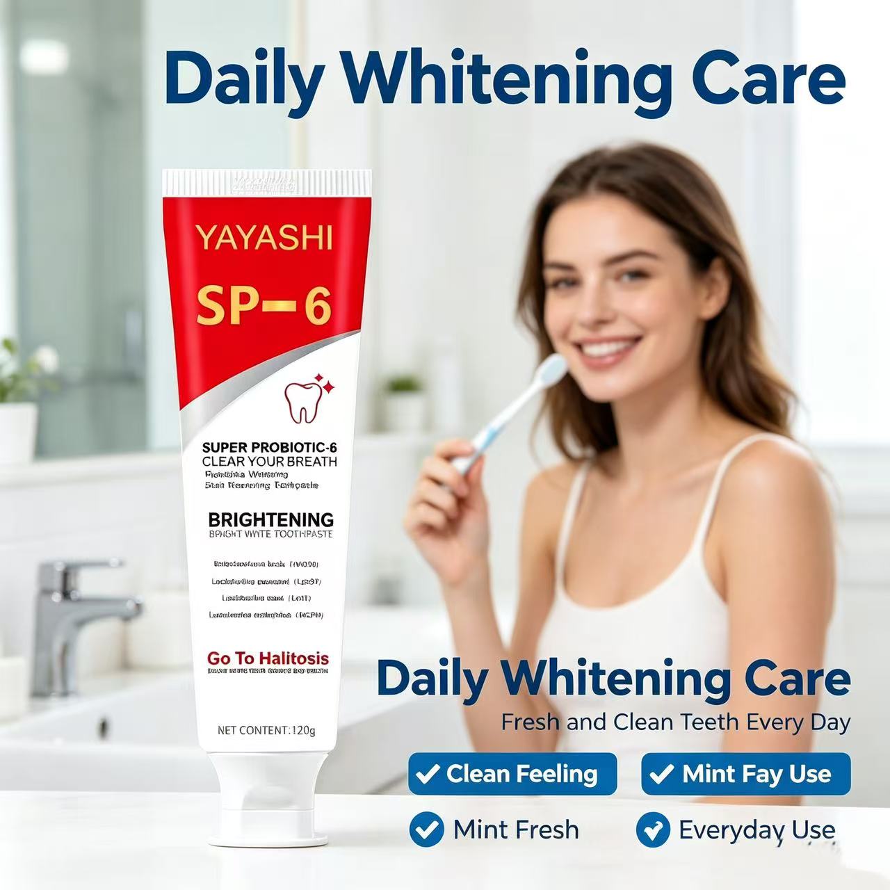 Sp-6 Probiyotik Diş Macunu Par - Teeth Whitening Toothpaste incelemesi ve fiyatı