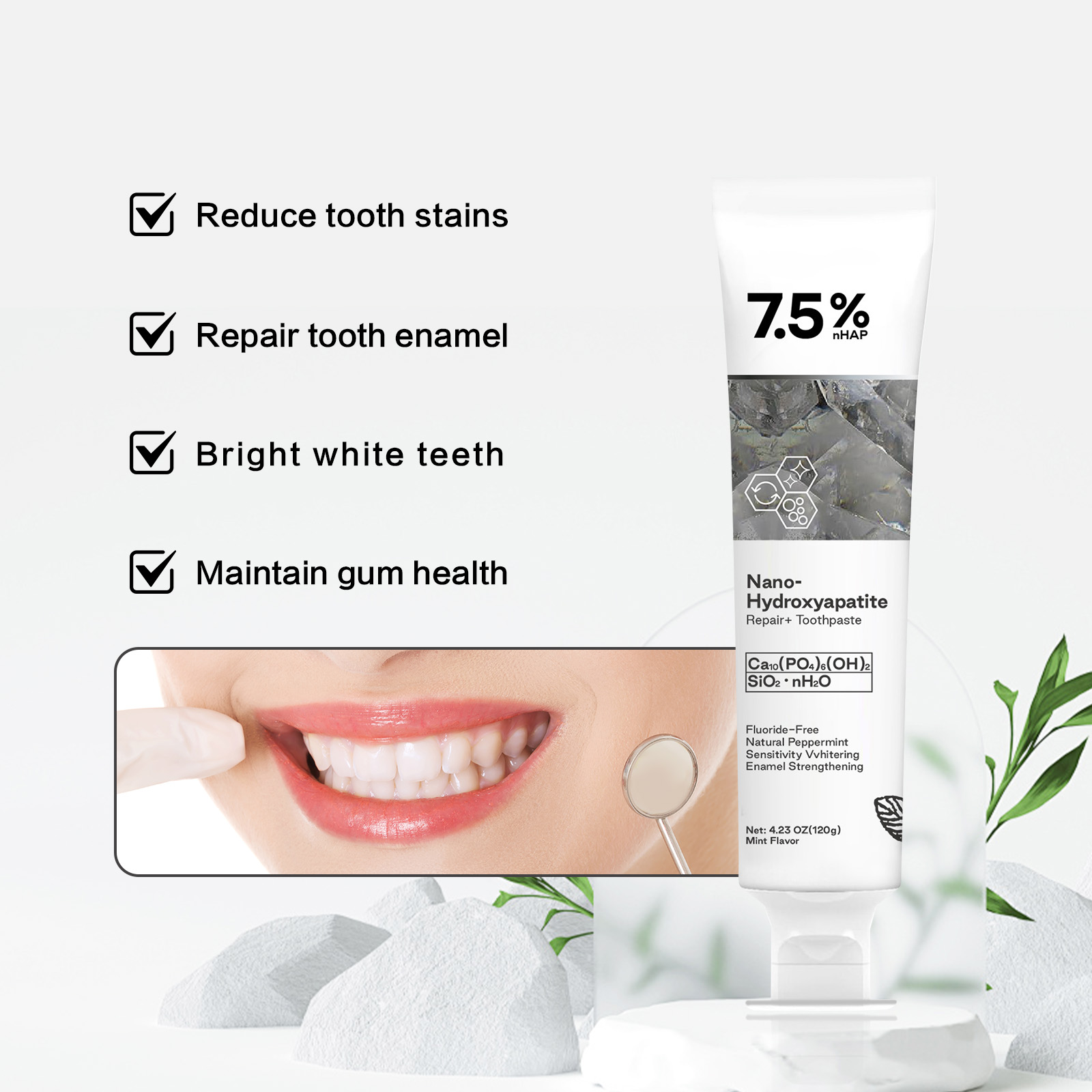 Nano Hidroksiapatit Diş Macunu - Teeth Whitening Toothpaste incelemesi ve fiyatı