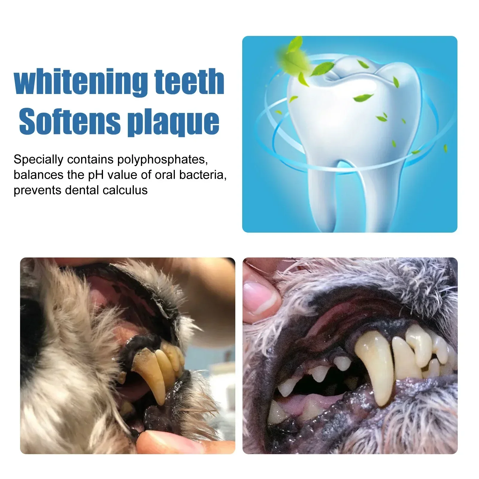 Pet Tartar Sökücü Köpekler Ked - Teeth Whitening Foam Toothpaste incelemesi ve fiyatı