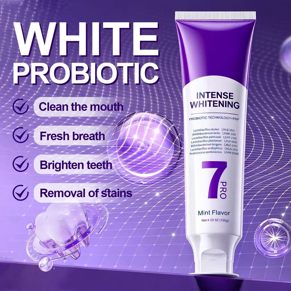 7-Pro Probiyotik Beyazlatıcı D - Teeth Whitening Mousse incelemesi ve fiyatı