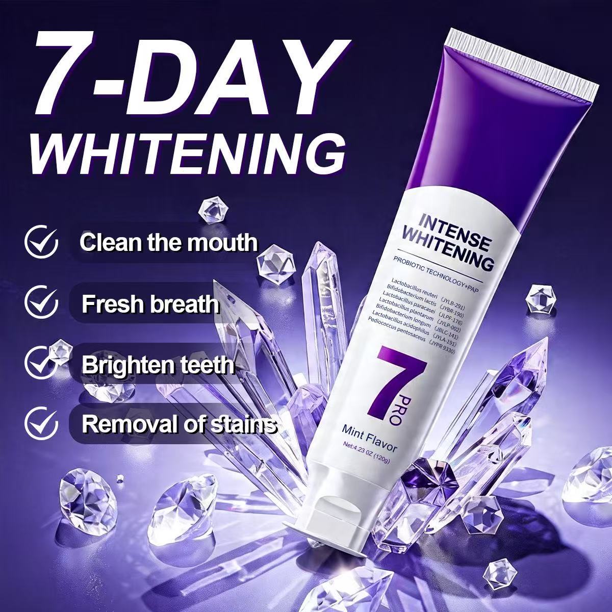 7-Pro Probiyotik Beyazlatıcı D - Teeth Whitening Mousse incelemesi ve fiyatı