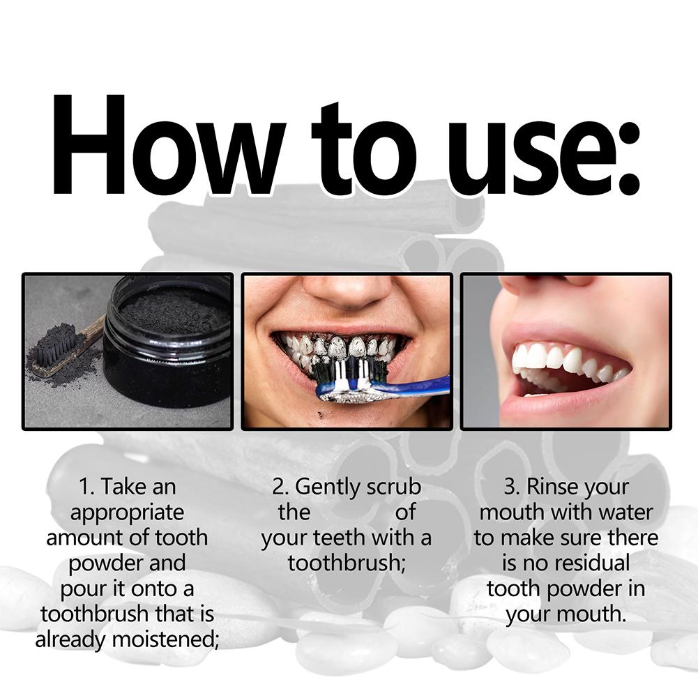 Diş Beyazlatma Tozu, Doğal Bey - Teeth Whitening Charcoal Powder incelemesi ve fiyatı