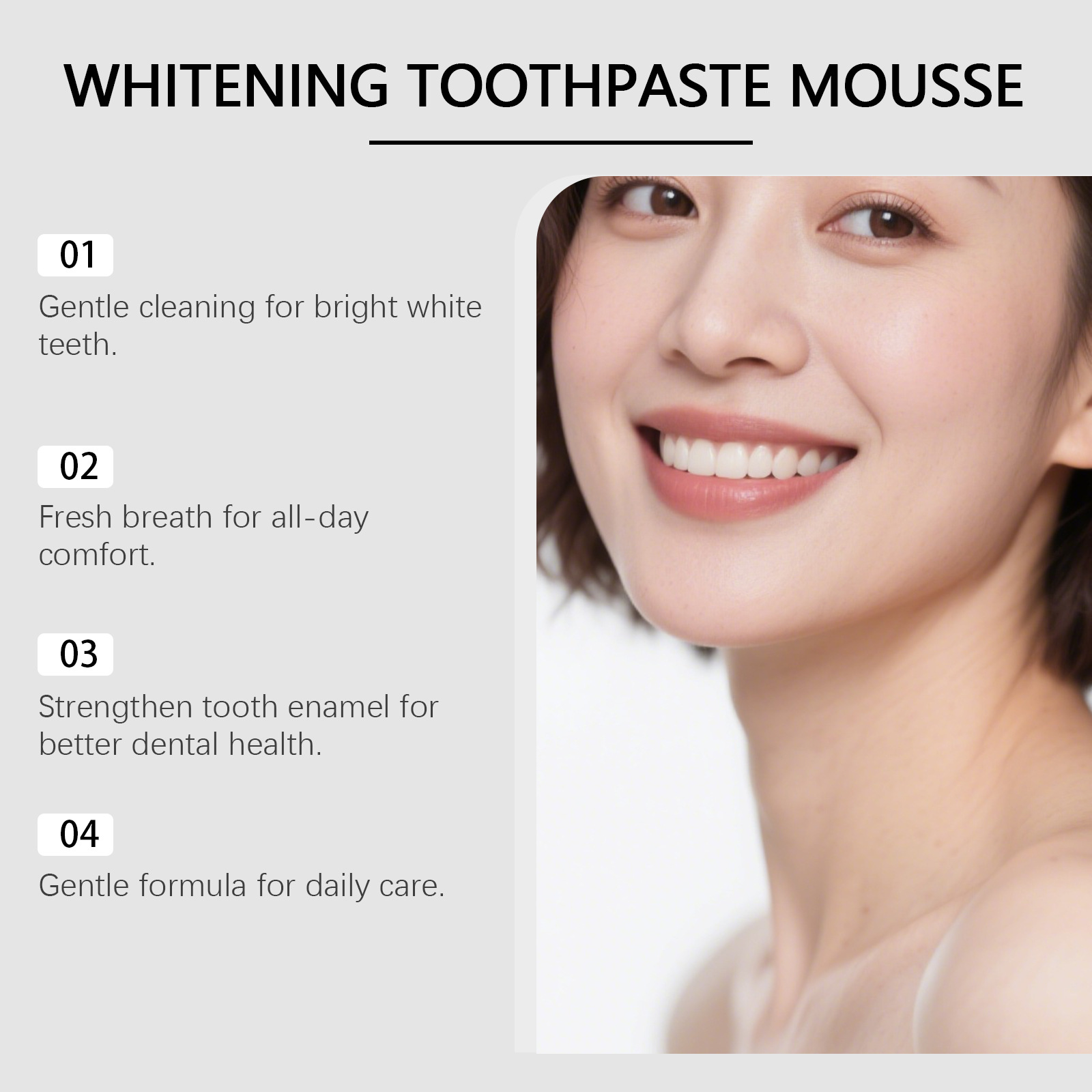 Hidroksiapatit Parlak Beyazlat - Teeth Whitening Foam Toothpaste incelemesi ve fiyatı