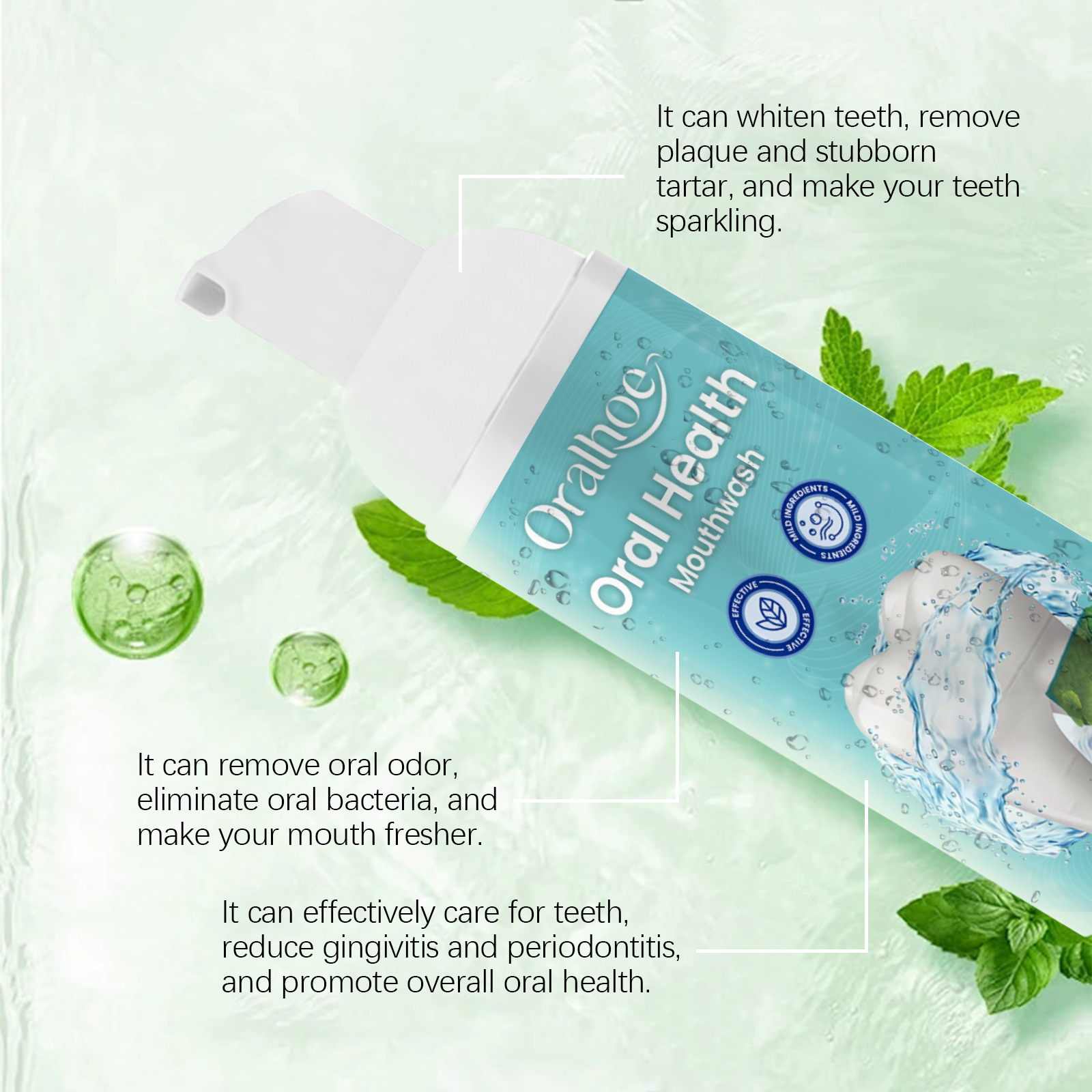 Diş Beyazlatıcı Köpük, Nazik D - Teeth Whitening Mousse incelemesi ve fiyatı