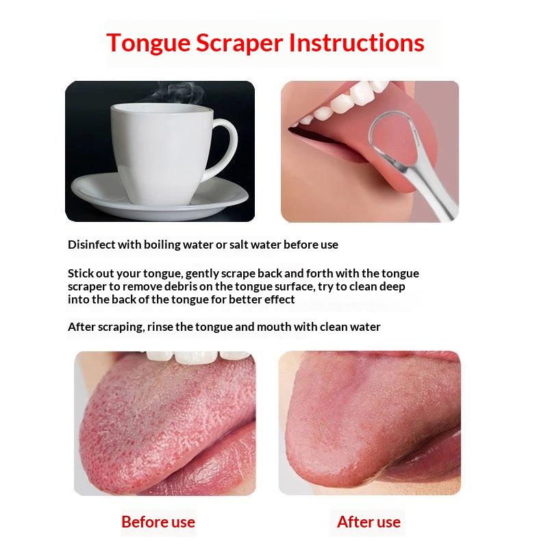 Paslanmaz Çelik Dil Kazıyıcı S - Tongue Scraper Metal incelemesi ve fiyatı