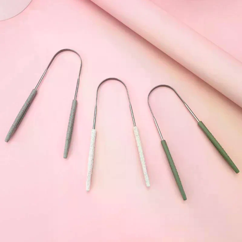1 adet ağız hijyeni ürünü U şe - Tongue Scraper Metal incelemesi ve fiyatı