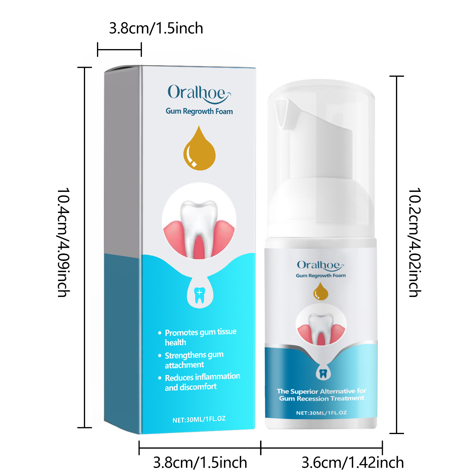 Diş Eti Onarıcı Köpük Diş Macu - Teeth Whitening Foam Toothpaste incelemesi ve fiyatı