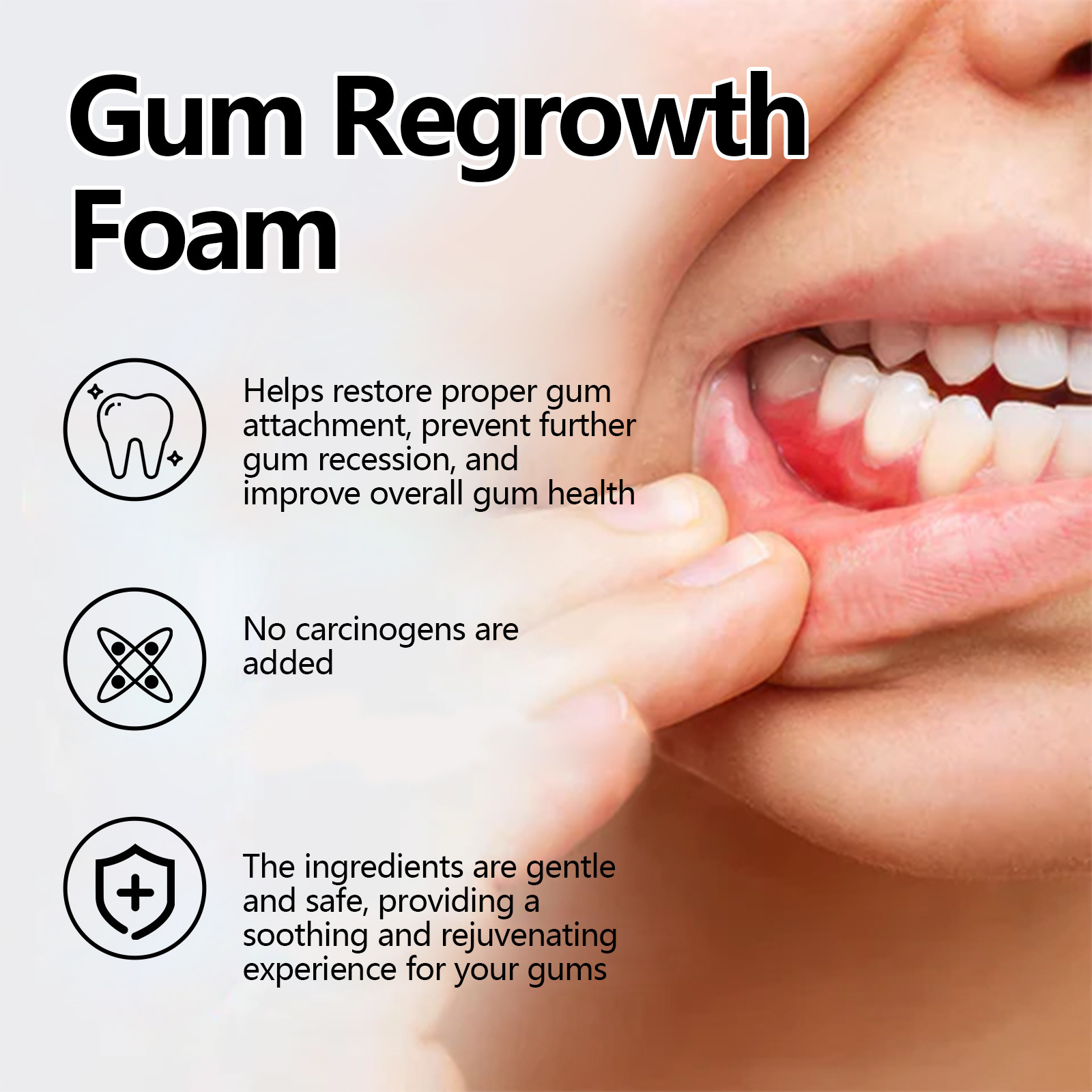 Diş Eti Onarıcı Köpük Diş Macu - Teeth Whitening Foam Toothpaste incelemesi ve fiyatı