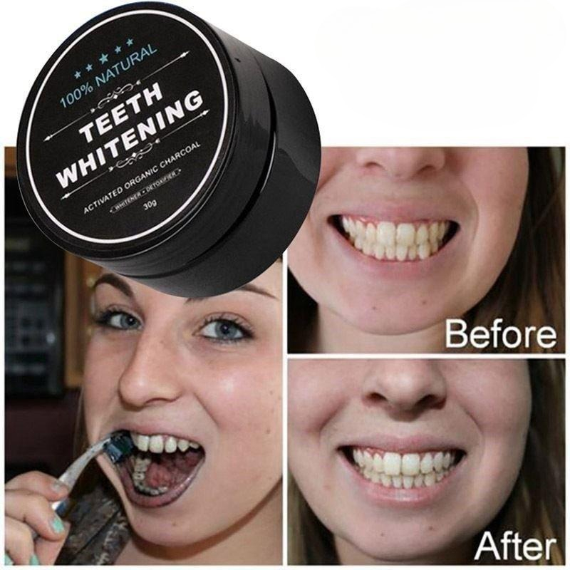1 Kutu Aktif Kömür Diş Beyazla - Teeth Whitening Charcoal Powder incelemesi ve fiyatı