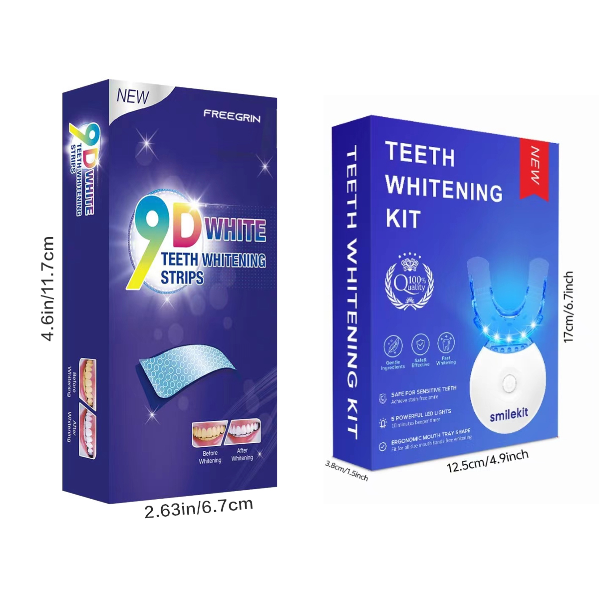 Diş Beyazlatma Kiti - 5X LED I - Teeth Whitening Strips incelemesi ve fiyatı