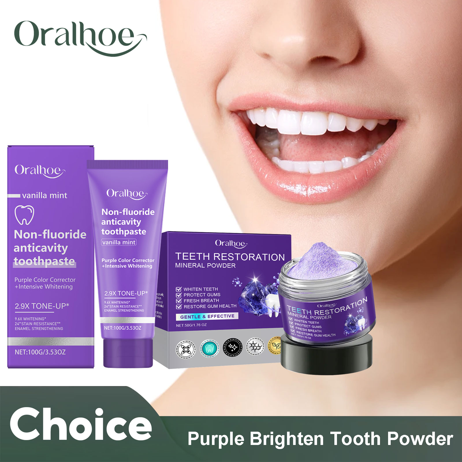 Teeth Restoration Mineral Powd - Teeth Whitening Paste incelemesi ve fiyatı