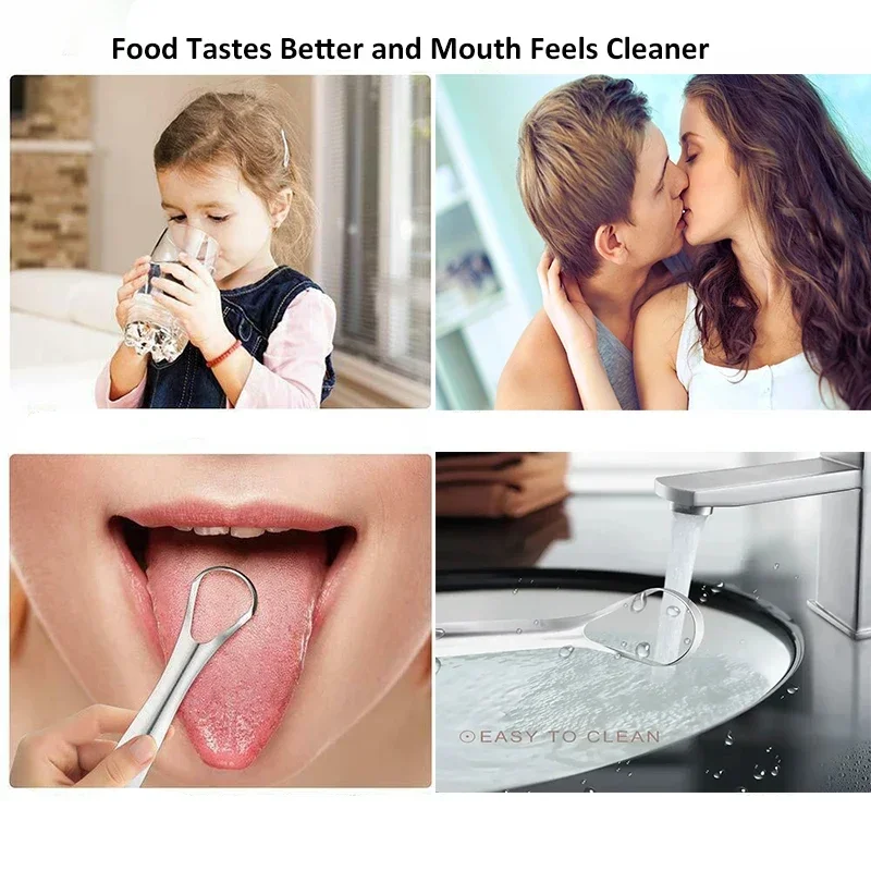Ağız kokusu Dil Kaplama Dil Ka - Tongue Scraper Metal incelemesi ve fiyatı