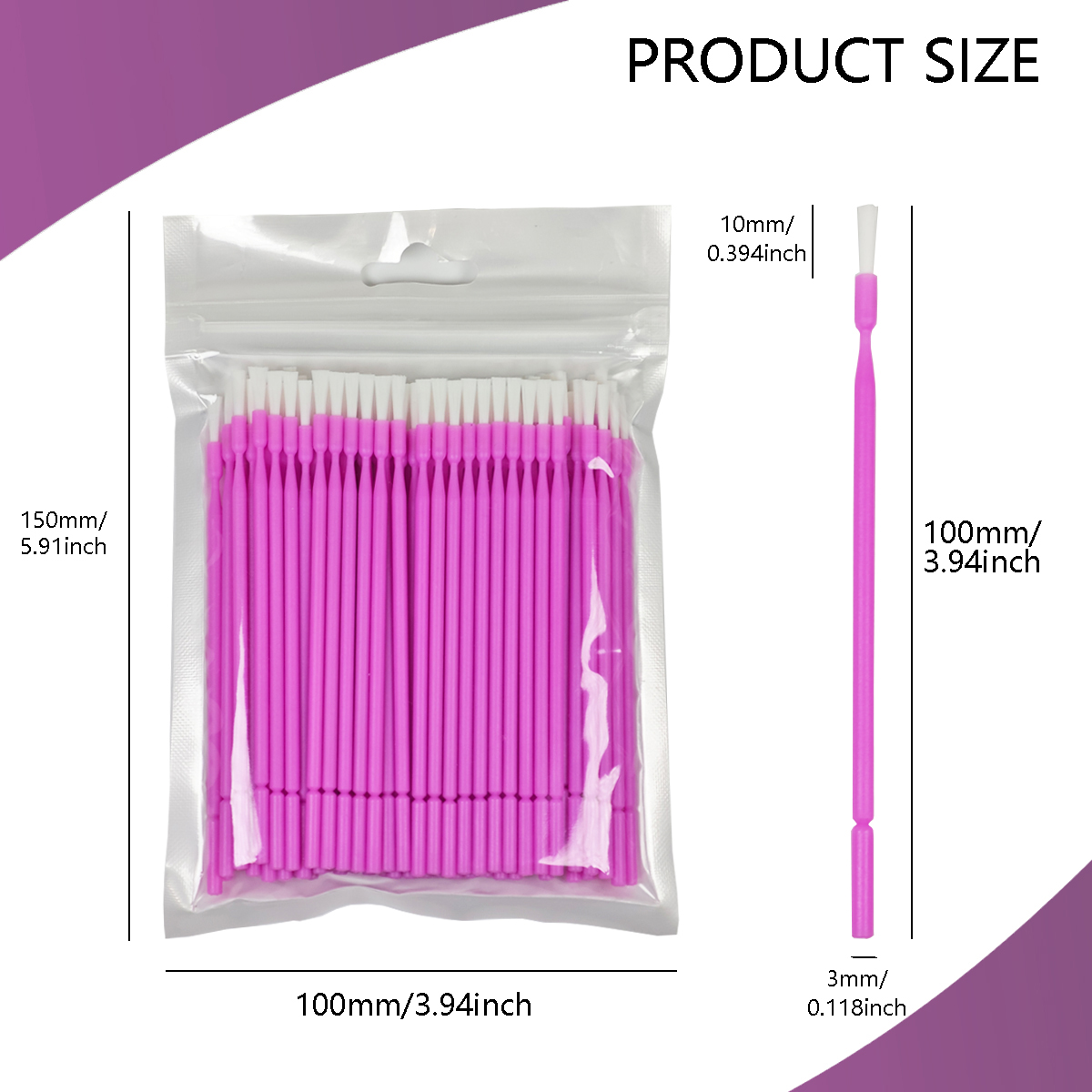 100 Adet Diş Tek Kullanımlık M - Teeth Whitening Brush incelemesi ve fiyatı