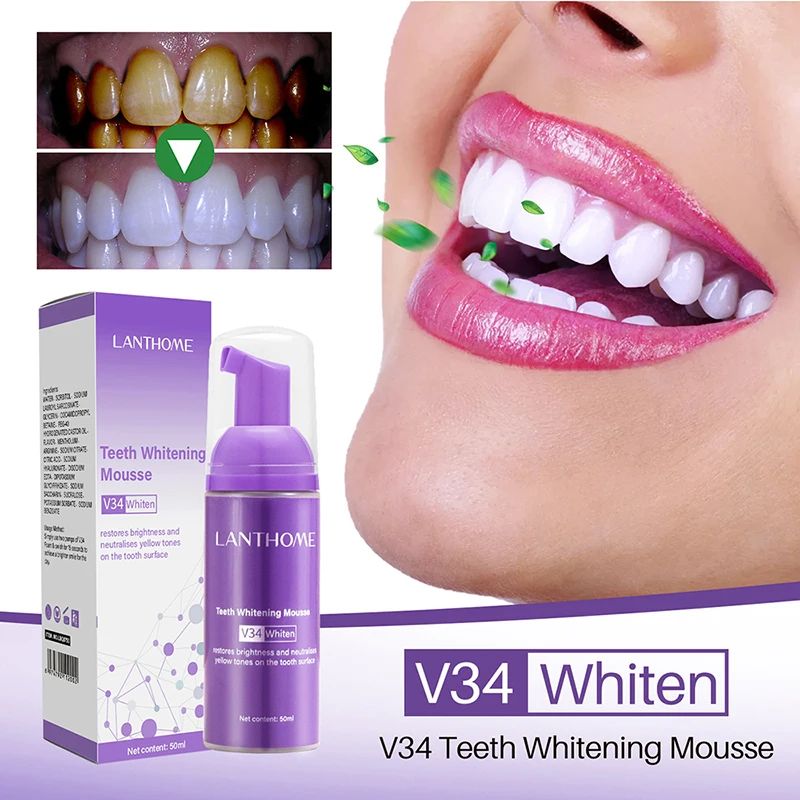 Köpük V34 diş macunu diş temiz - Teeth Whitening Charcoal Powder incelemesi ve fiyatı