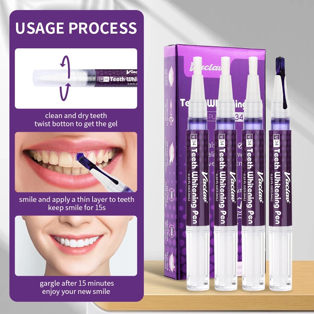 Vaclav V34 Mor diş beyazlatma  - Teeth Whitening Paste incelemesi ve fiyatı