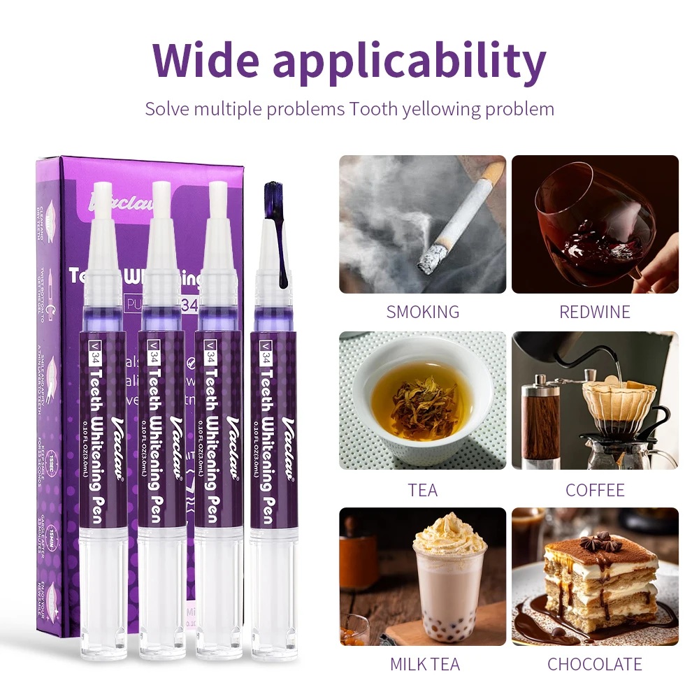 Vaclav V34 Mor diş beyazlatma  - Teeth Whitening Paste incelemesi ve fiyatı